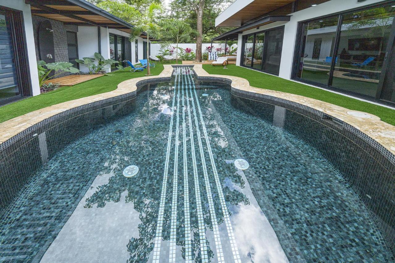 Villa Playa Potrero - New Modern House, Pool In Guitar Shape - Casa Guitarra Exterior foto