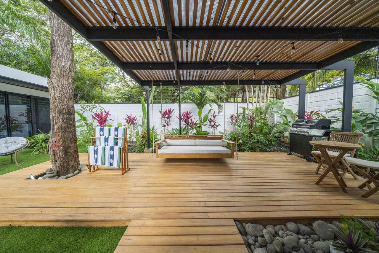 Villa Playa Potrero - New Modern House, Pool In Guitar Shape - Casa Guitarra Exterior foto