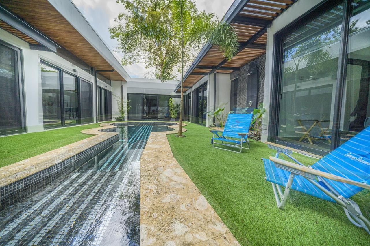 Villa Playa Potrero - New Modern House, Pool In Guitar Shape - Casa Guitarra Exterior foto