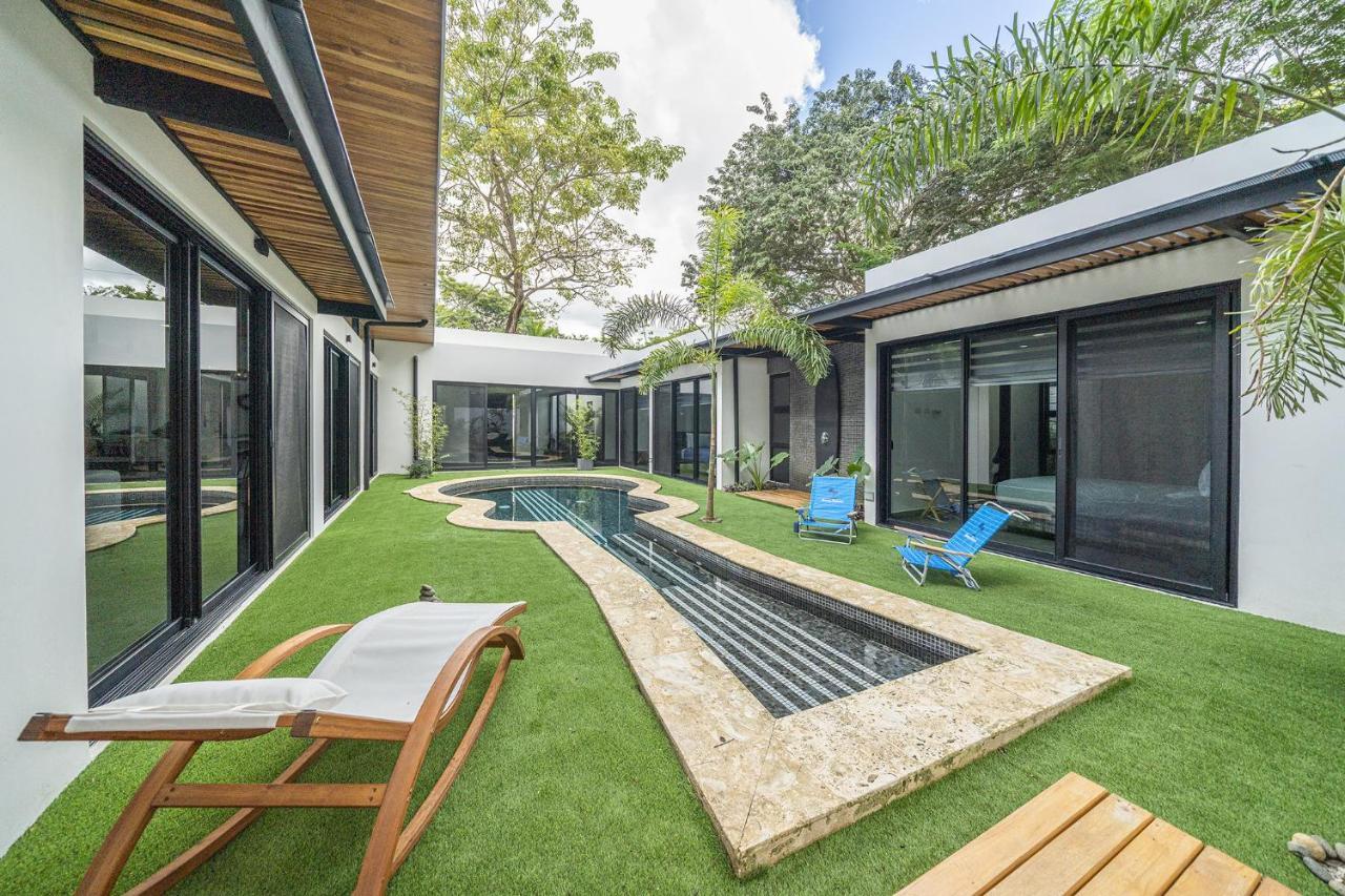 Villa Playa Potrero - New Modern House, Pool In Guitar Shape - Casa Guitarra Exterior foto