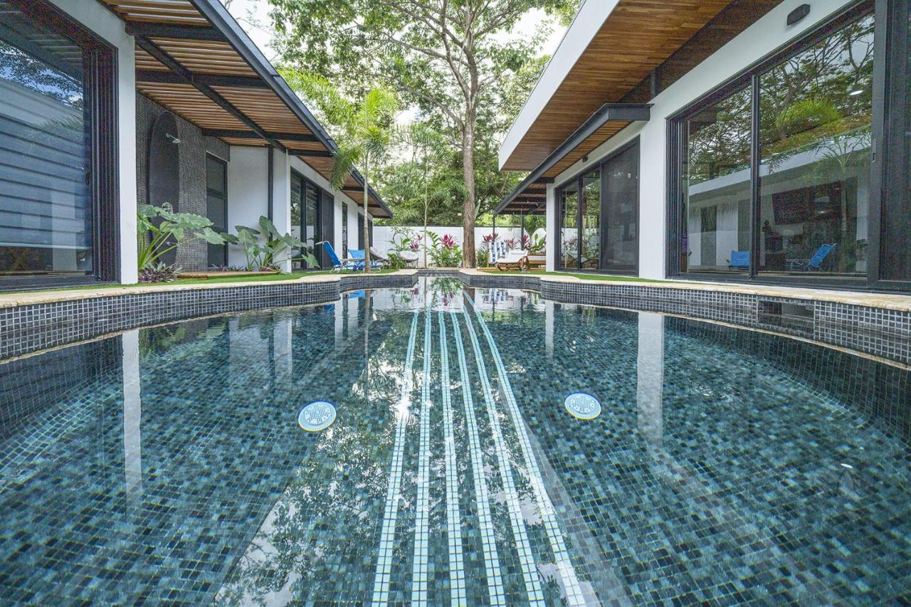 Villa Playa Potrero - New Modern House, Pool In Guitar Shape - Casa Guitarra Exterior foto